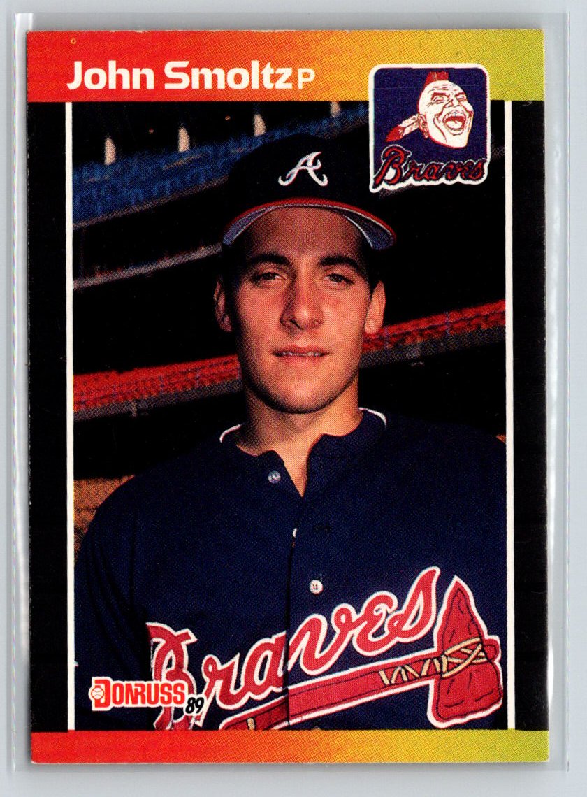 1989 Donruss #642b John Smoltz M24