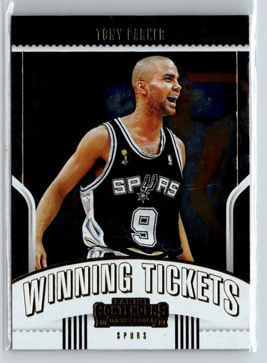 2018-19 Panini Contenders #11 Tony Parker Winning Tickets M25