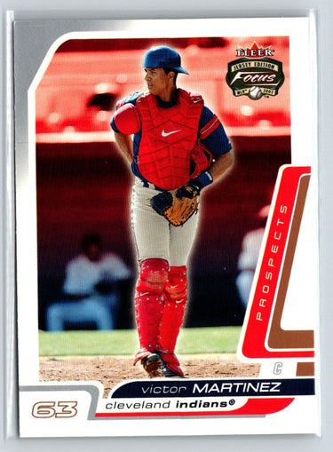 2003 Fleer Focus Jersey Edition #166 Victor Martinez M26