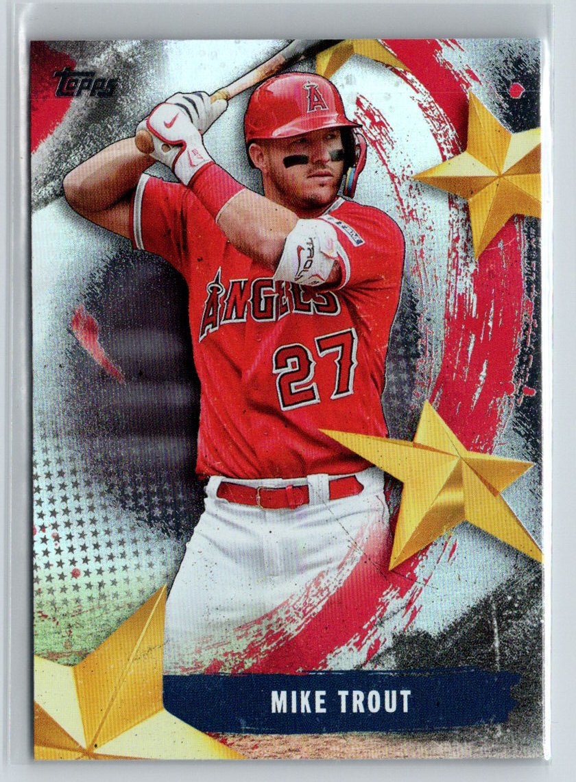2025 Topps #SMLB-8 Mike Trout Stars of MLB M26