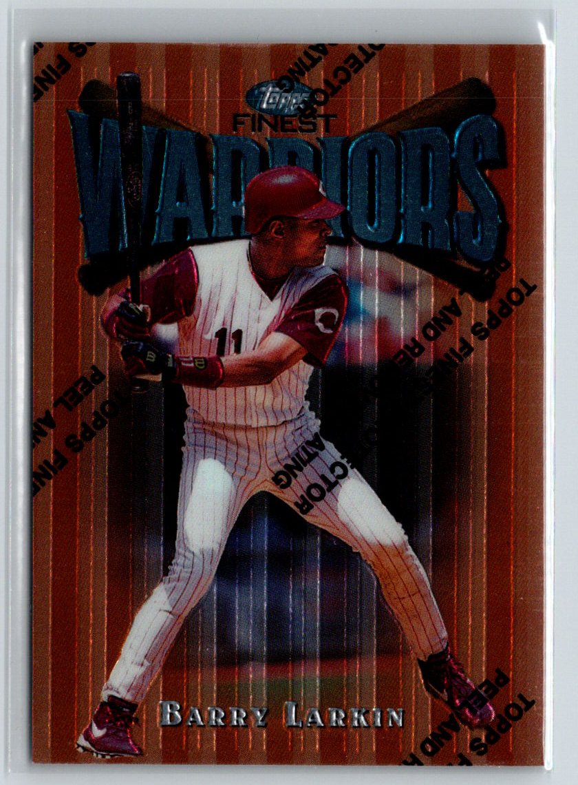 1997 Finest #66 Barry Larkin M27