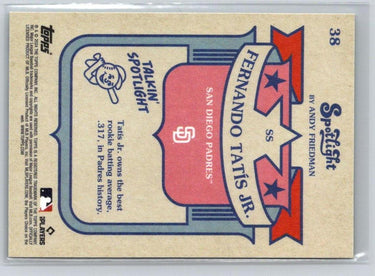 2024 Topps Spotlight by Andy Friedman #38 Fernando Tatís Jr. M27