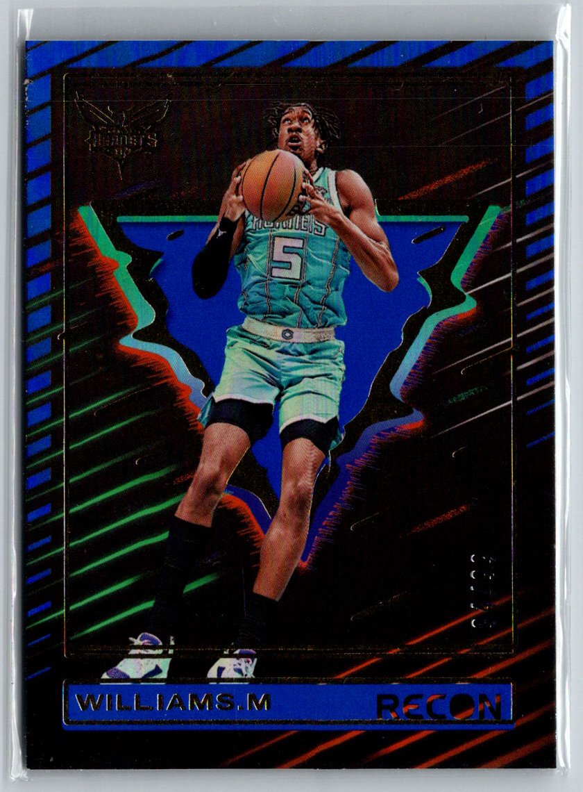 2023-24 Panini Recon #187 Mark Williams Holo Blue #/99 M28