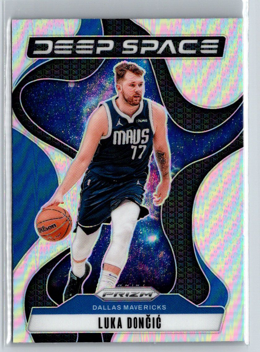 2024-25 Panini Prizm #4 Luka Doncic Deep Space Prizms Silver M29