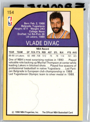1990-91 Hoops #154 Vlade Divac M29