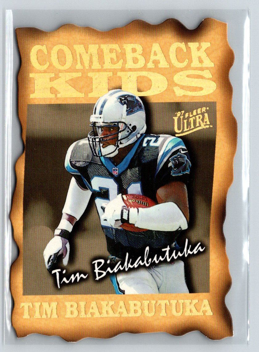 1997 Ultra #8 CK Tim Biakabutuka Comeback Kids M30