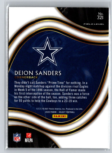 2020 Panini Select #321 Deion Sanders M30