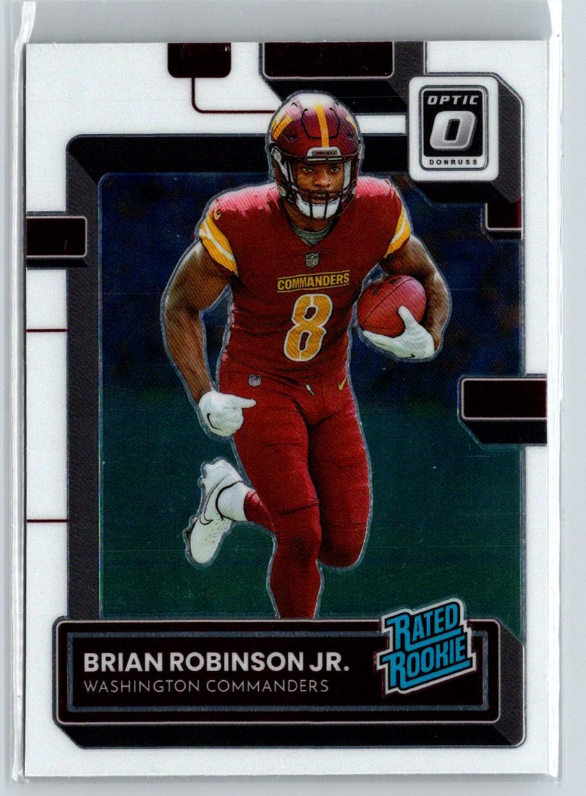 2022 Donruss Optic #227 Brian Robinson Jr. M30