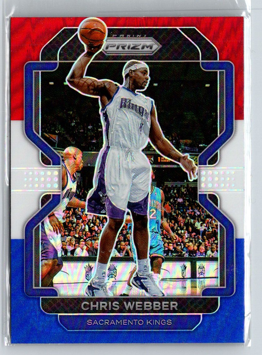 2021-22 Panini Prizm #263 Chris Webber Red White and Blue M31