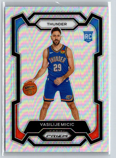 2023-24 Panini Prizm #297 Vasilije Micic Prizms Silver M31
