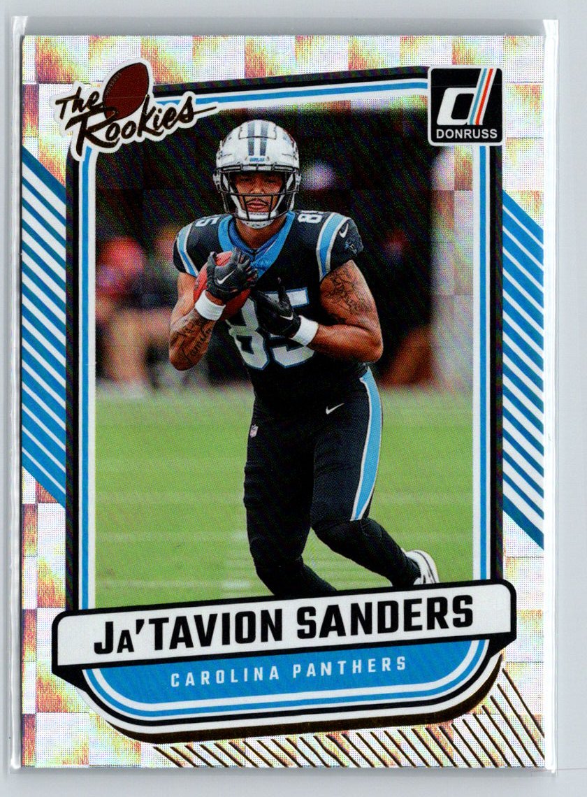 2024 Donruss #TR-6 Ja'Tavion Sanders The Rookies M31