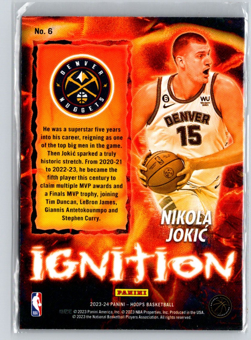 2023-24 Hoops #6 Nikola Jokic Ignition M32