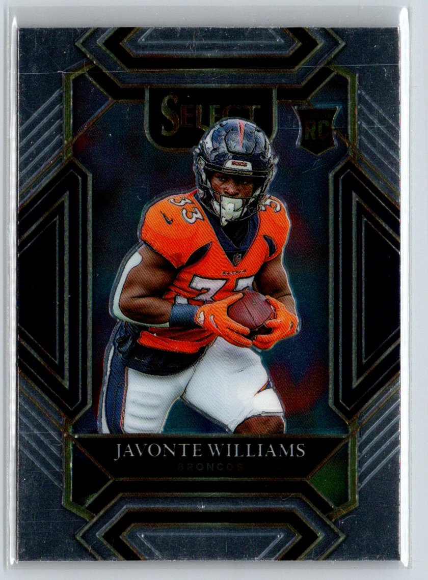 2021 Panini Select #257 Javonte Williams M33