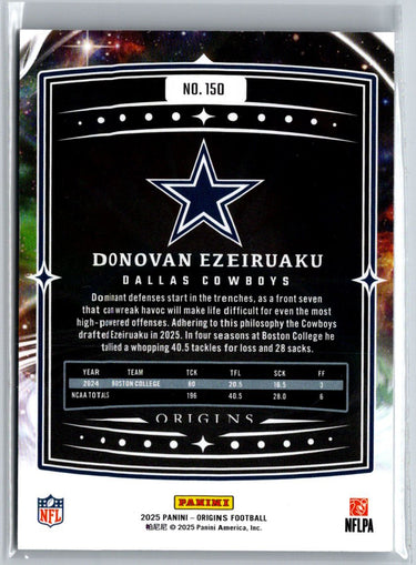 2025 Panini Origins #150 Donovan Ezeiruaku M33
