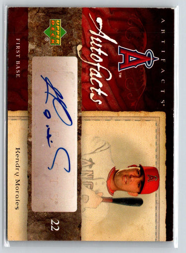 2007 Upper Deck Artifacts #AF-KM Kendry Morales Autofacts M34