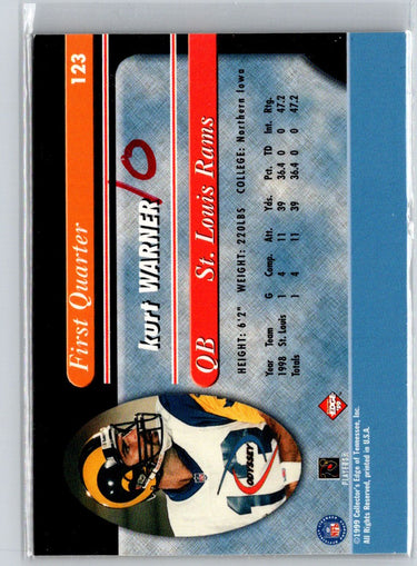 1999 Collector's Edge Odyssey #123 Kurt Warner M36