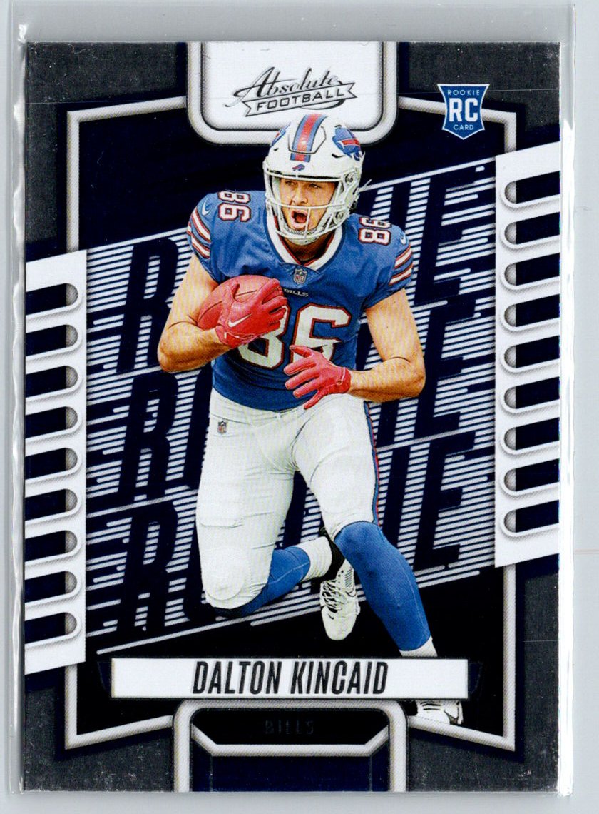 2023 Panini Absolute #113 Dalton Kincaid Blue M37