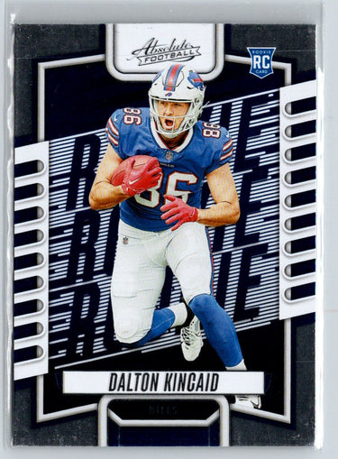 2023 Panini Absolute #113 Dalton Kincaid Blue M37
