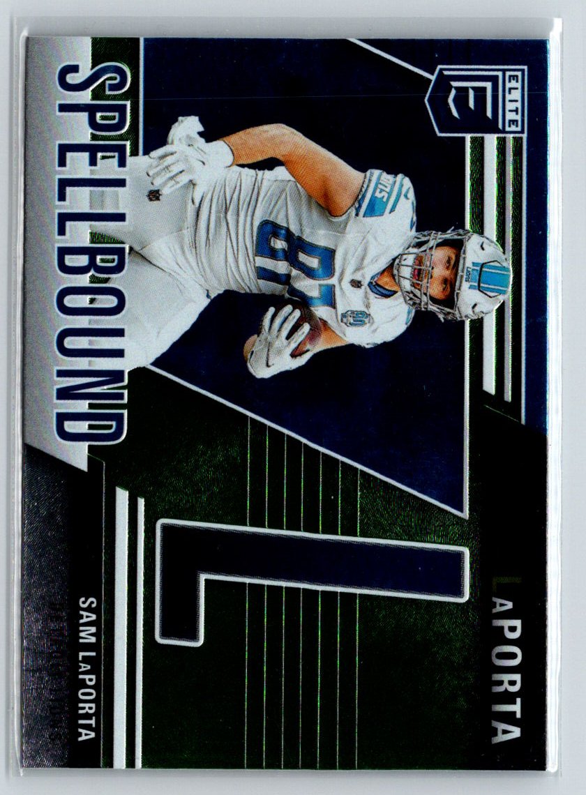 2024 Donruss Elite #5 Sam LaPorta Spellbound Green M37