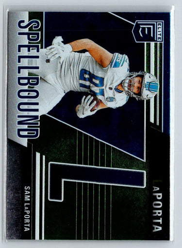2024 Donruss Elite #5 Sam LaPorta Spellbound Green M37