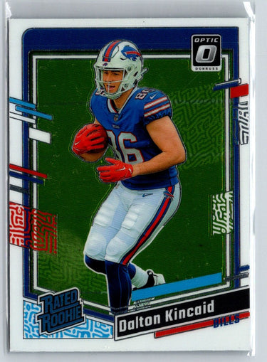 2023 Donruss Optic #211 Dalton Kincaid M38