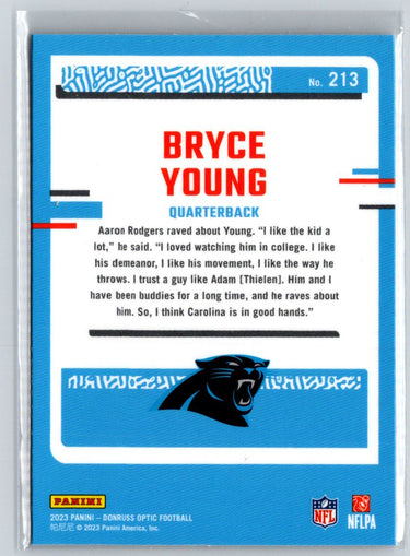 2023 Donruss Optic #213 Bryce Young M39