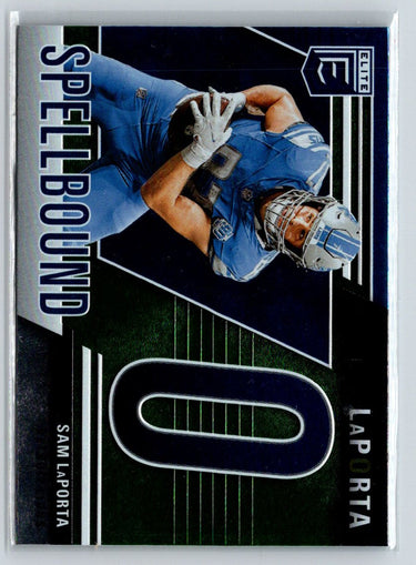 2024 Donruss Elite #8 Sam LaPorta Spellbound Green M39