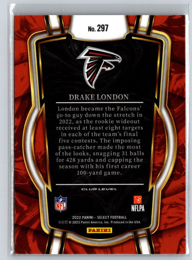 2022 Panini Select #297 Drake London M39
