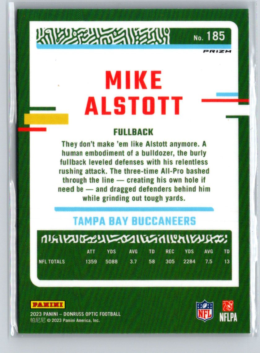 2023 Donruss Optic #185 Mike Alstott Holo M40