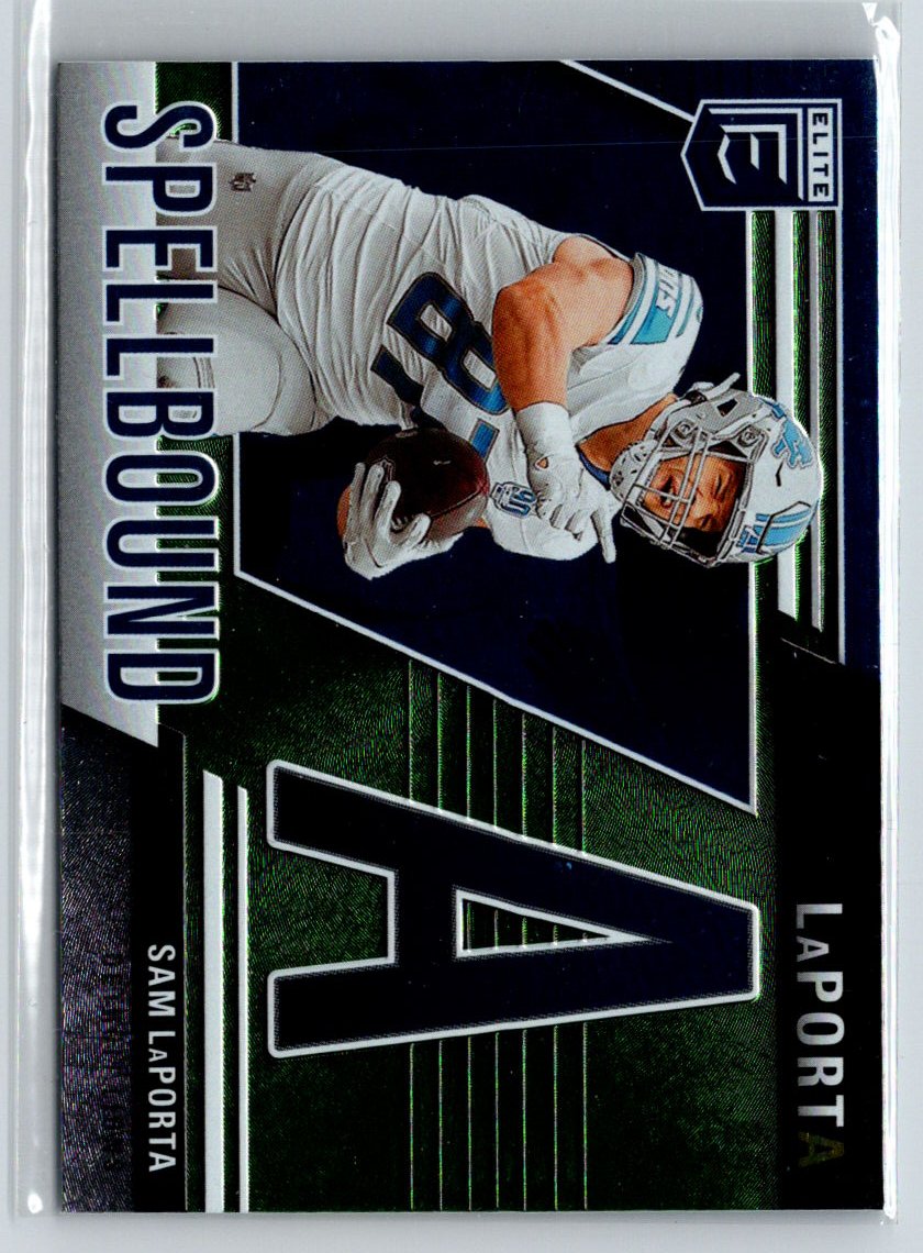 2024 Donruss Elite #11 Sam LaPorta Spellbound Green M40
