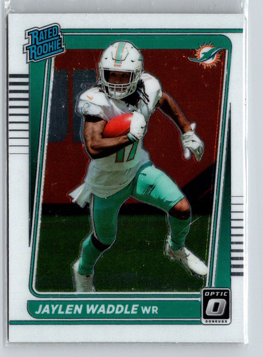2021 Donruss Optic #208 Jaylen Waddle M41