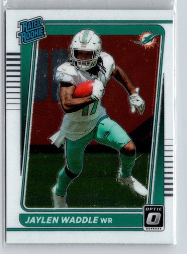 2021 Donruss Optic #208 Jaylen Waddle M41