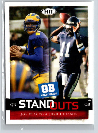 2008 SAGE HIT #66 Joe Flacco / Josh Johnson M41