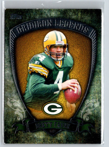 2013 Topps #GL-BF Brett Favre Gridiron Legends M41