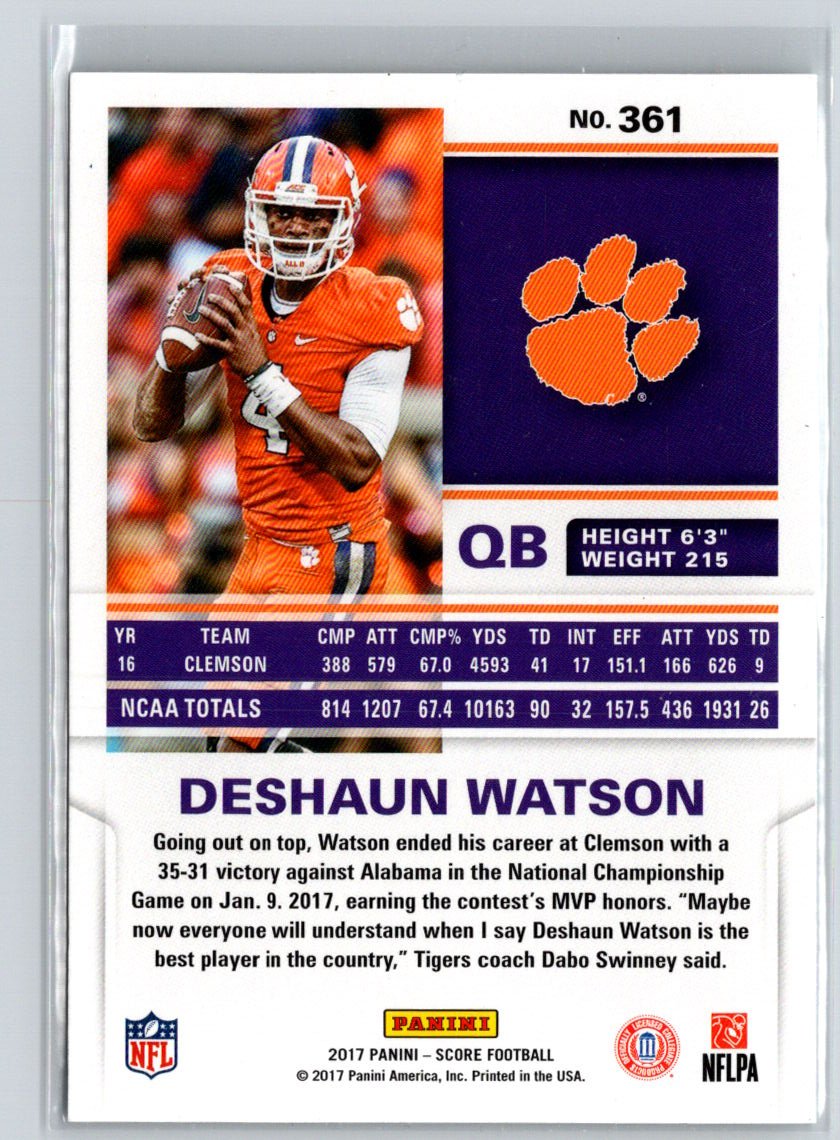 2017 Score #361 Deshaun Watson M41