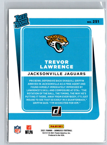 2021 Donruss #251 Trevor Lawrence M41