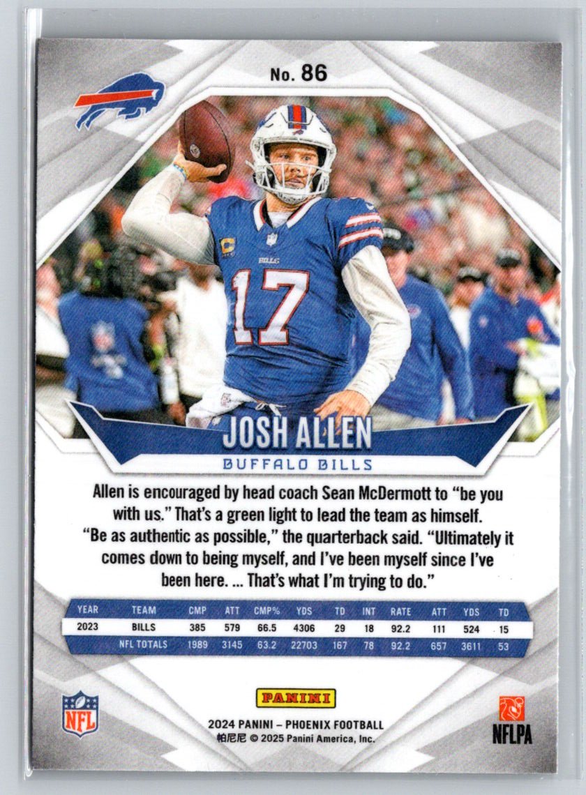 2024 Panini Phoenix #86 Josh Allen M43