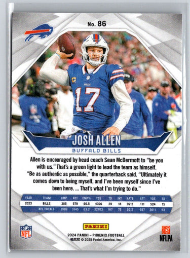 2024 Panini Phoenix #86 Josh Allen M43