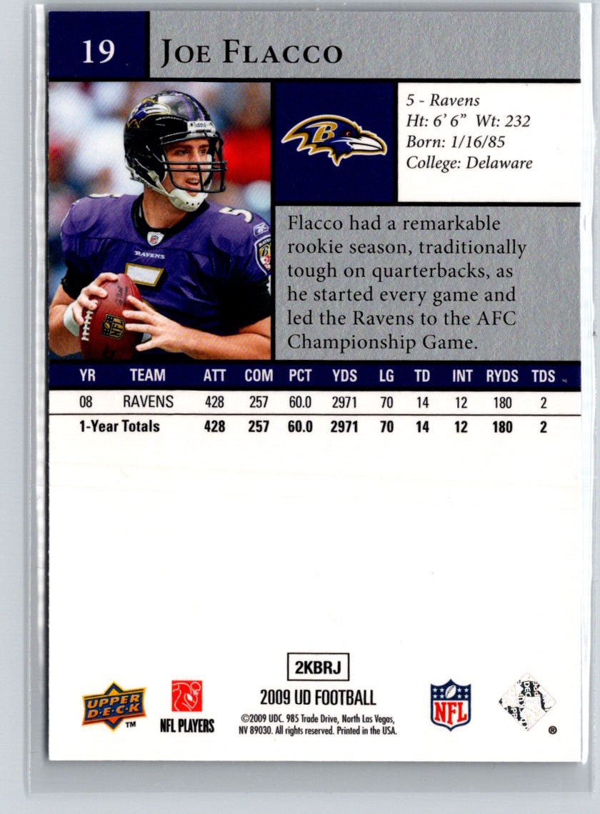 2009 Upper Deck #19 Joe Flacco M43