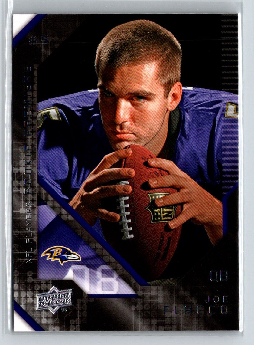 2008 Upper Deck Rookie Premiere Box Set #17 Joe Flacco M43