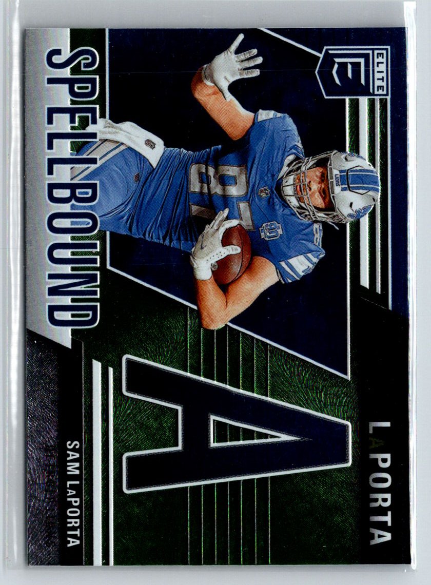 2024 Donruss Elite #6 Sam LaPorta Spellbound Green M43