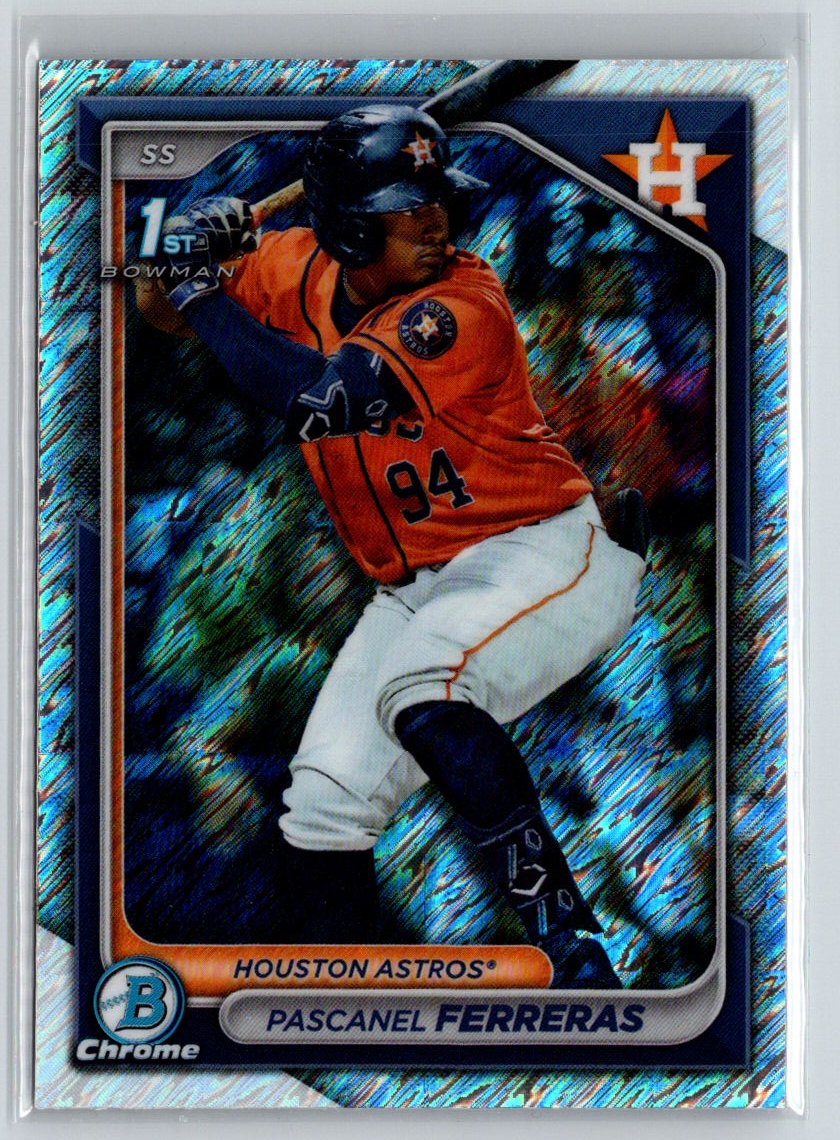 2024 Bowman Chrome - Prospects Shimmer Refractors #BCP-240 Pascanel Ferreras M43