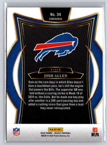 2024 Panini Select #34 Josh Allen M44