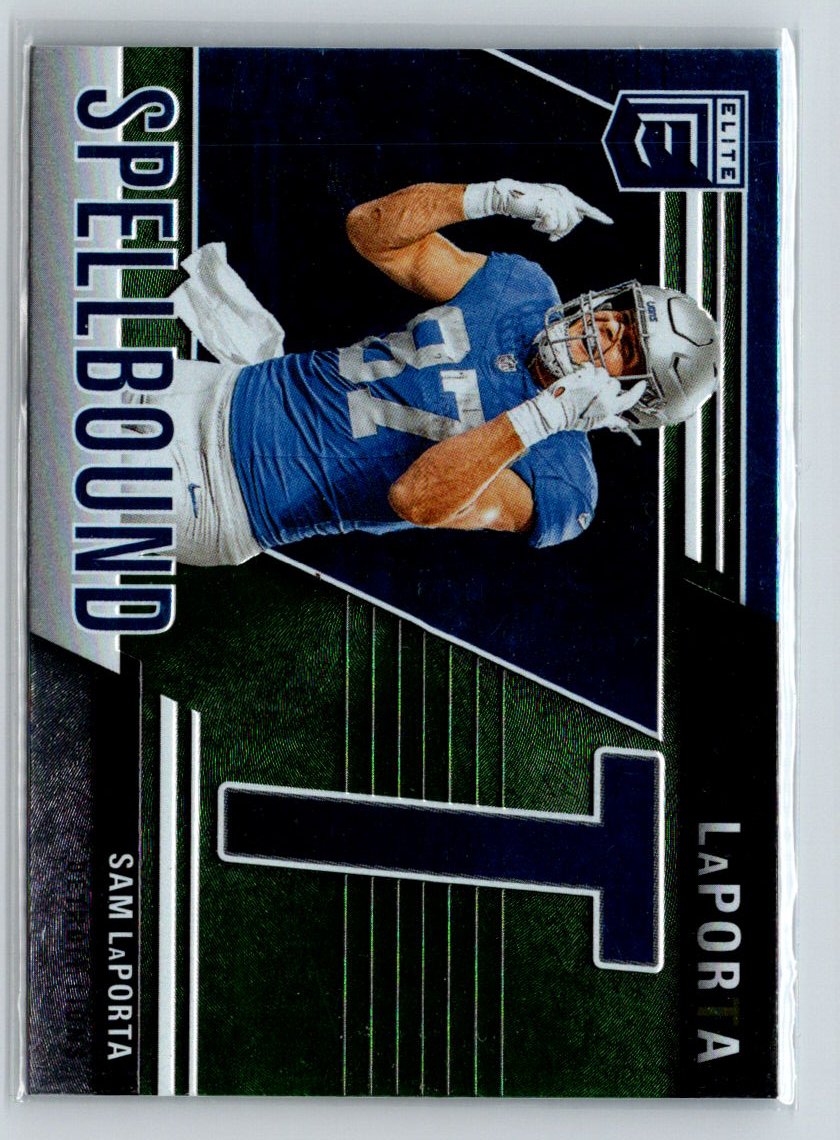 2024 Donruss Elite #10 Sam LaPorta Spellbound Green M44