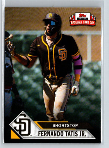 2021 Topps National Baseball Card Day Fernando Tatis Jr. Gift with Purchase M44