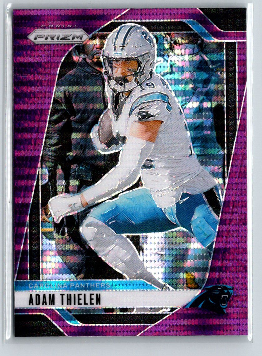 2024 Panini Prizm #39 Adam Thielen Pink Wave M45