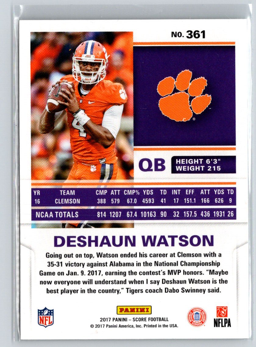 2017 Score #361 Deshaun Watson M45