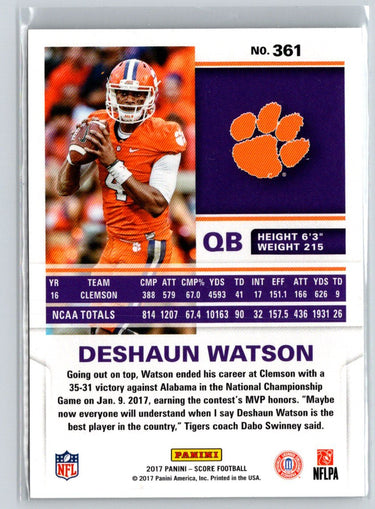 2017 Score #361 Deshaun Watson M45