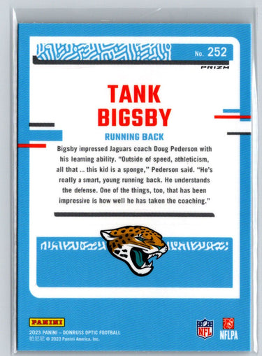 2023 Donruss Optic #252 Tank Bigsby Holo M46