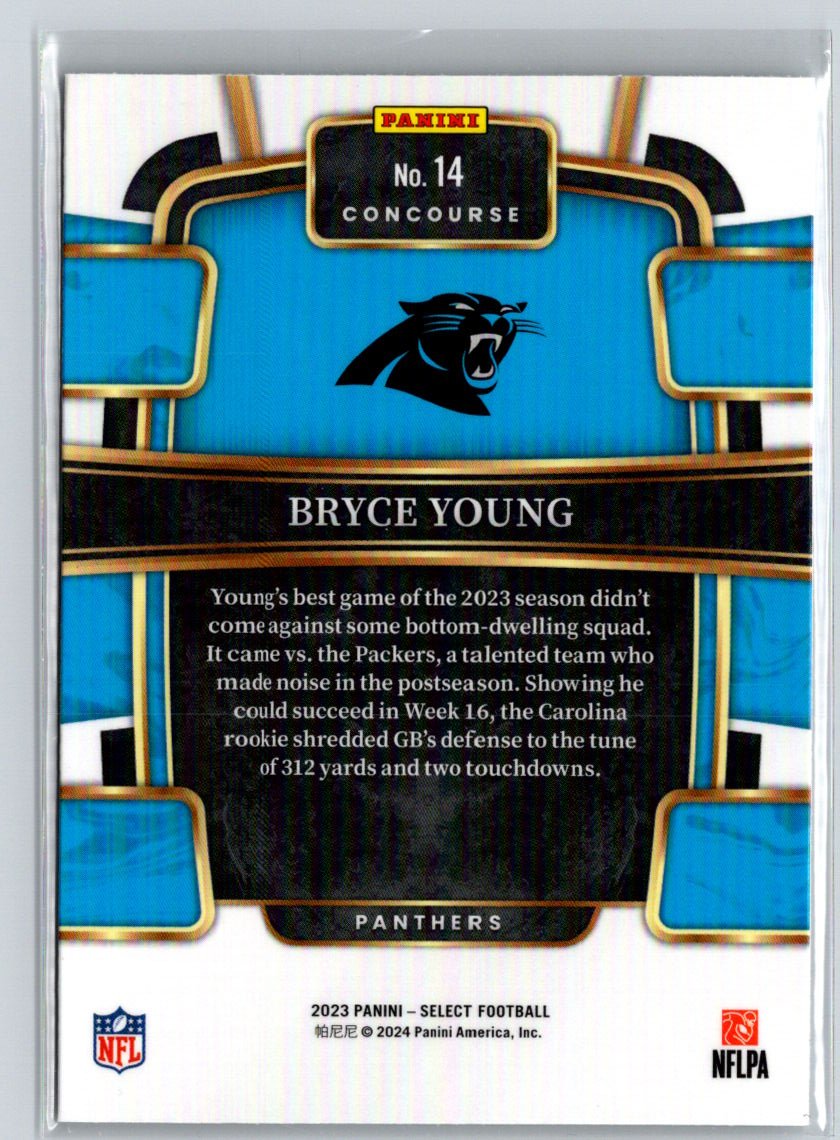 2023 Panini Select #14 Bryce Young M46
